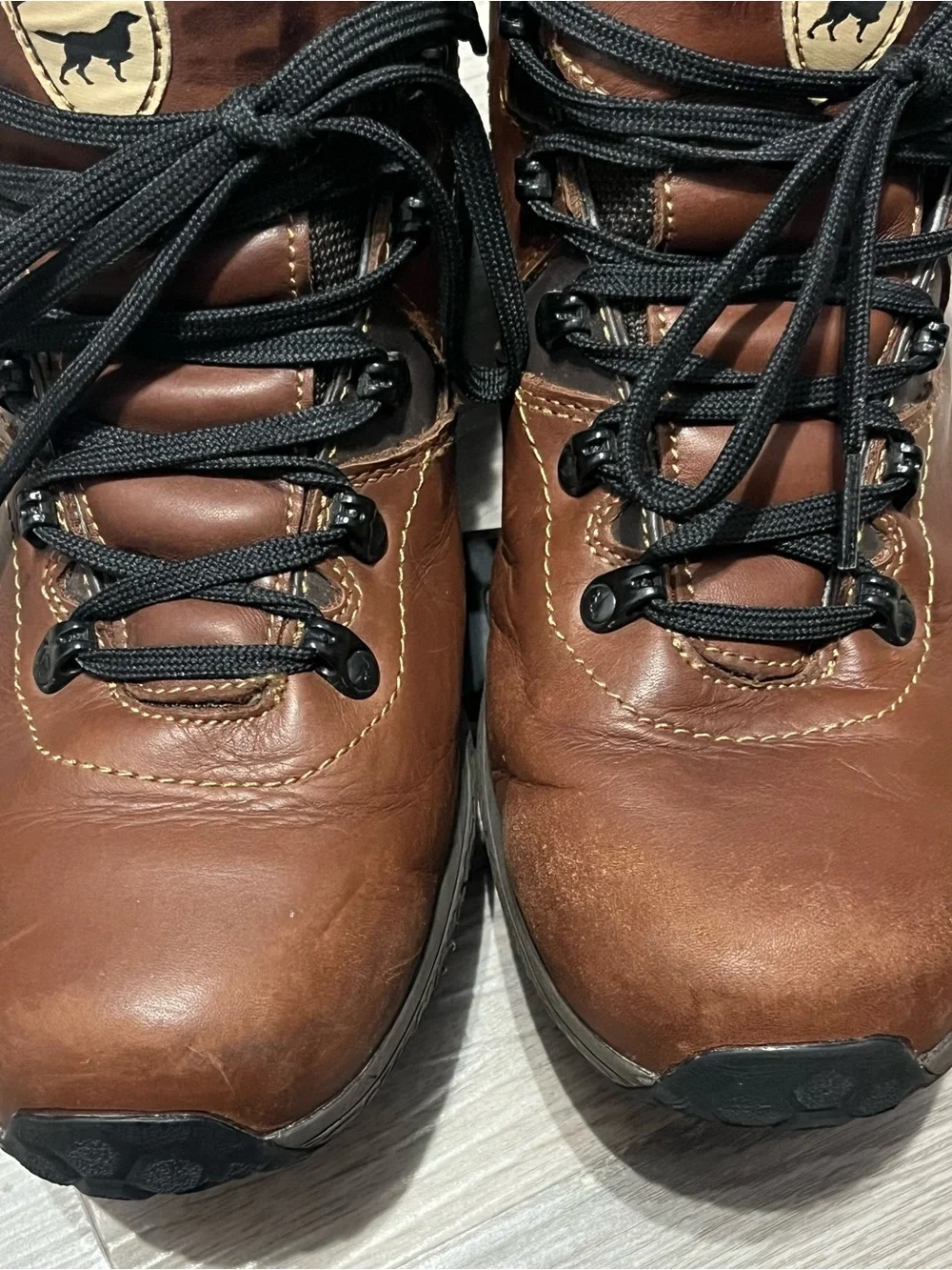Red Wing Irish Setter Canyons Hiking Boots Mens Sz 11 Brown Leather Vibram 2857